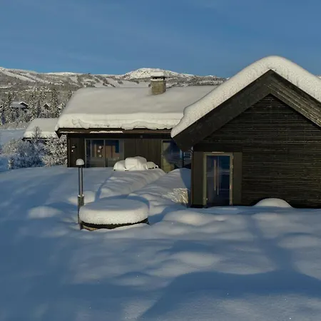 Moderne Storhytte Med 5 Soverom Og 3 Bad Casa vacanze *