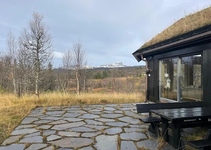 Hébergement de vacances Moderne Storhytte Med 5 Soverom Og 3 Bad